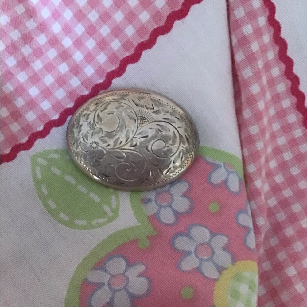 Sterling silver brooch